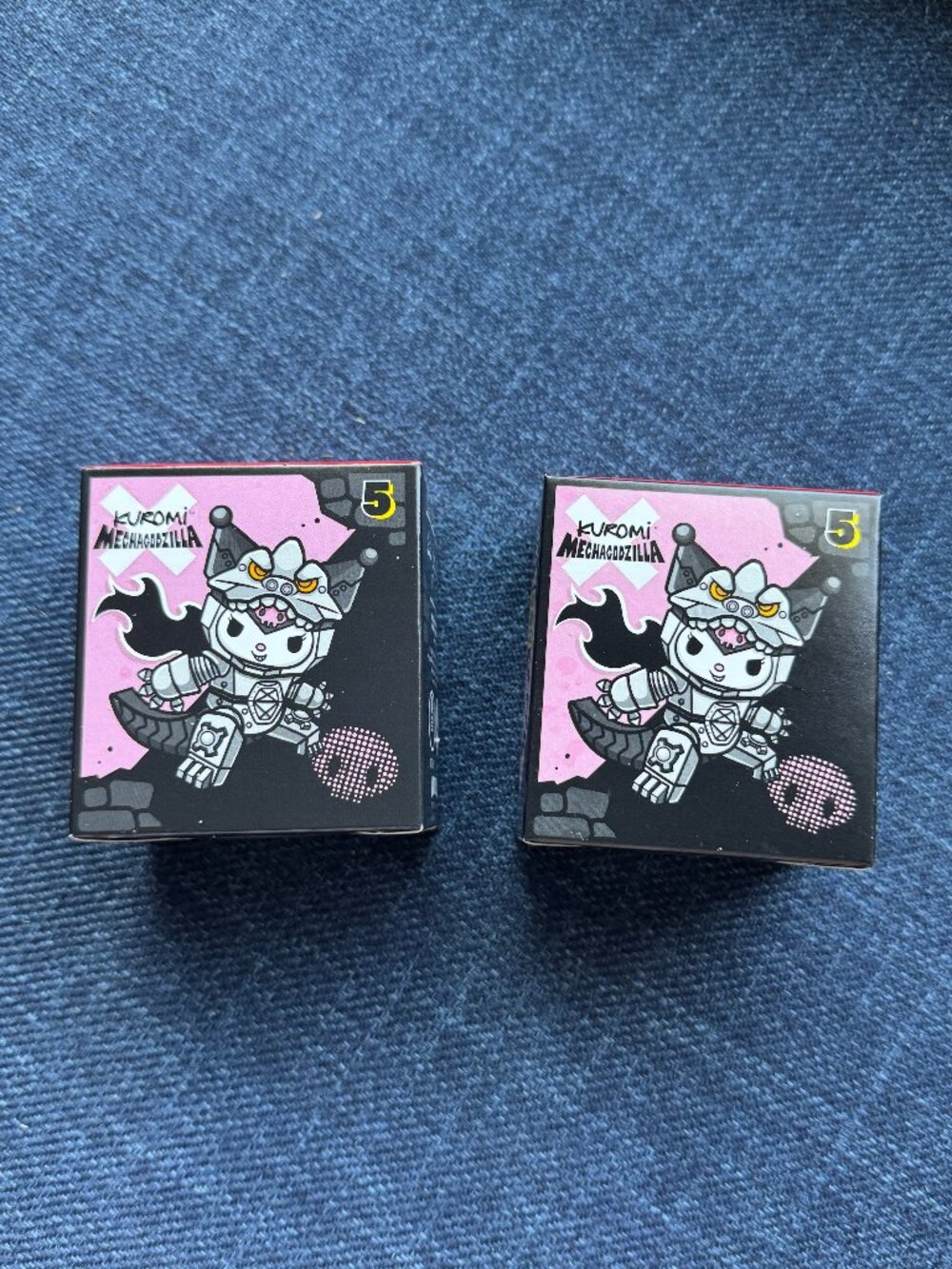 TWO McDonalds Kuromi Mechagodzilla happy meal kids toys # 5 hello kitty